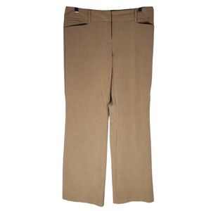 New York & Company Stretch Signature Fit Dress Pants Tan Size 4